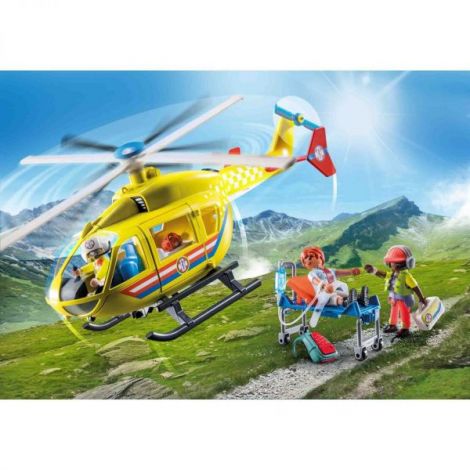 Playmobil - Elicopter Galben De Salvare - imagine 7